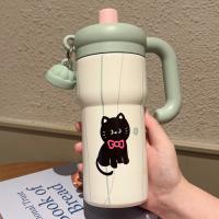Botella de agua para beber, taza aislada de alta estética, taza helada de acero inoxidable 316, taza térmica portátil de gran capacidad para hombres - details 13