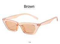 Gafas De Sol estilo ojo De gato Vintage para mujer, gafas De Sol negras con tonos Retro, gafas De Sol cuadradas con montura pequeña a la moda para mujer - details 13