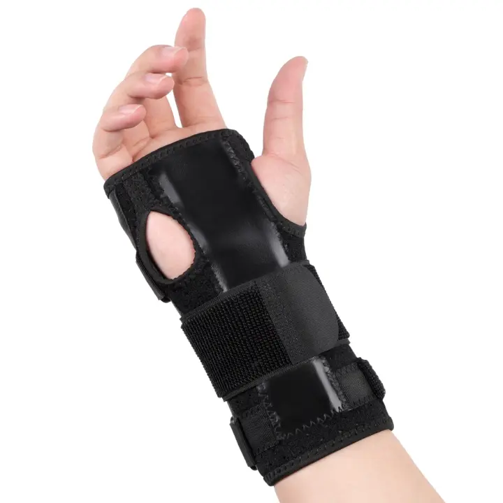 Túnel carpiano de soporte de muñeca con estabilizador de férula extraíble para lesiones de tendinitis en forma de MouseHand - 1