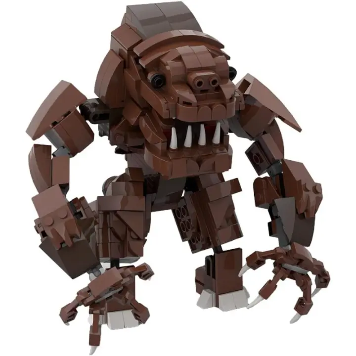Space Wars Rancor Building Block Kit Toys, Monster Manual Model Collection, adecuado para Cumpleaños de Niños, Halloween - 1