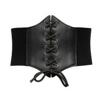 Cinturón de Armadura de Cuero Ancho Medieval BUNO Accesorio de Disfraz de Cintura Steampunk - details 3