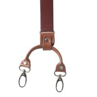 Tirantes elásticos de 2,5 cm de ancho para hombre con 4 ganchos en forma de Y, una camisa, usable, utilizada para pantalones - details 2