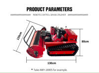 pago anticipado Cortacésped de tornillo montado en la parte delantera Robot cortacésped con control remoto sobre orugas Cortacésped radiocontrolado Cortacésped autopropulsado chat con tienda Más información - details 1