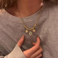 Collar Colgante De Estrella Elegante Étnica Adorno Festivo Para Mujer Metal Forma De Estrella Estilo Hip Hop/Rock - details 4