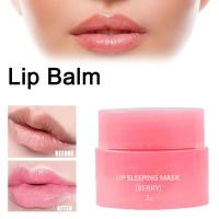 Mascarilla de Labios de Fresa Hidratante Cuidado de Labios para la Noche para Reducir las Líneas - details 4