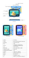 Tablet para Niños Blackview Tab 3 de 7 Pulgadas 2023 con Android 13 RAM de 4GB(2+2) ROM de 32GB MaLi Procesador Gráfico HD+TN Pantalla Resolución 1024*600 Pixels Soporte USB OTG - details 10