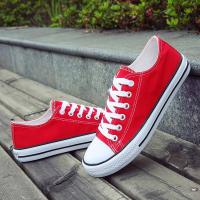 Zapatos de lona de marca para mujer, zapatillas clásicas Unisex, zapatos deportivos informales blancos para primavera y verano, zapatillas planas para caminar a la moda al aire libre - details 5