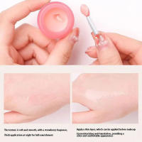 Mascarilla de Labios de Fresa Hidratante Cuidado de Labios para la Noche para Reducir las Líneas - details 3