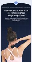 Bola de Masaje Vibratoria Eléctrica MUKASI, Rodillo de Masaje Muscular para Espalda, Cervicales, Pies - 5 Modos de Masaje de Tejido Profundo, Liberación Miofascial y Alivio del Dolor - details 4