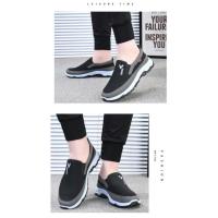Zapatos De Lona Para Hombre Con Suela Suave Casual Transpirables Cómodos Con Mangas Slip-On Oxford De Tela Zapatos Casuales - details 9