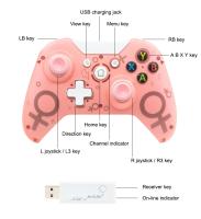 Mando inalámbrico/con cable 2,4G para Xbox One / Series S X, Mando de juego para XONES, XSX, PS3, PC, WIN, Joystick - details 1