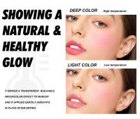 Colorete en crema que cambia de calor, colorete en barra, resaltador Handaiyan, crema multiusos, colorete sólido mate - details 4