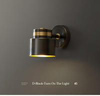 LEFANGXING Lámpara de Pared de Cobre Luz de Fondo de Sala de Estar Sencilla - details 10