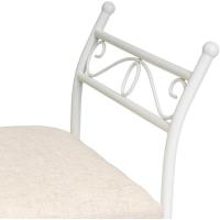 Banqueta pie de Cama de Metal Blanca de 64x68x30 cm - details 34