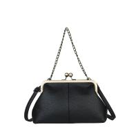 Nueva Bolsa de Concha 2025 Patrón de Lichi, Clip de Cadena, Bolso de Mano para Mujeres Sencillas - details 1