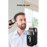 Afeitadora Eléctrica de Vaiven Cortadora de Pelo de Peluquería con Pantalla LCD Digital - details 4