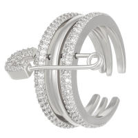 Anillo tricolor desmontable de moda para dama, regalo para dama, regalo de cumpleaños, regalo de Navidad - details 15