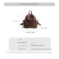 Nueva Mochila de Viaje Estilo Universitario Mochila Pequeña Casual Mochila Escolar Vintage Mujer - details 0