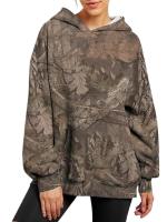 Sudadera con capucha holgada para mujer Moda coreana - details 8