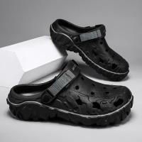 Zapatillas de Verano de Talla Grande para Hombre Zapatos Informales a la Moda para Jardín al Aire Libre Zapatos de Agua Cómodos para el Hogar - details 4