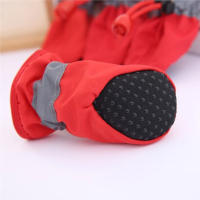 Zapatos impermeables antideslizantes, Botas de lluvia, calzado para gatos pequeños, perros, cachorros, patas de accesorios para mascotas, 4 unids/set - details 3