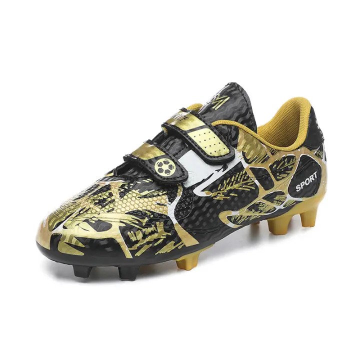 Zapatos de Fútbol de Cuero Atos para Niños Suela de Goma Antideslizante Natural - 1