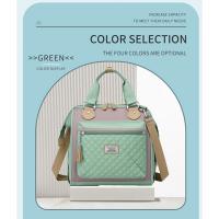 Bolsa de tela impermeable de nailon portátil de gran capacidad bolsa de almuerzo de hilo de bordado para mujer bolsa de hielo bolsa de picnic para salir - details 26