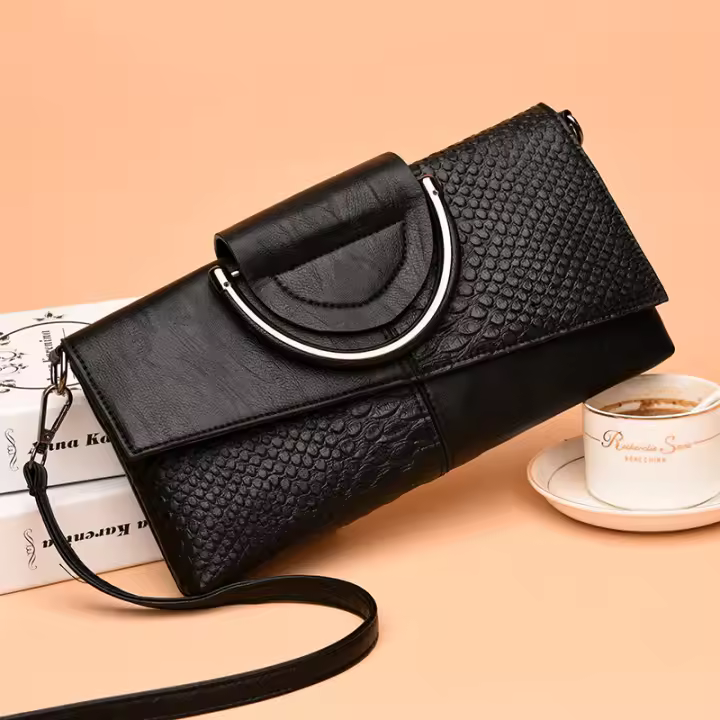 Bolso de Mano de Cuero Suave PU de Marca Bolso Cruzado para Mujer Viaje y Bolsos - 1