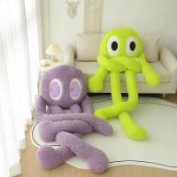 Almohada de Peluche Suave de Coal Negro con Patas Largas y Diseño de Dibujos Animados para Sofá de Casa y Cama de Coche Regalo de Anime - details 39