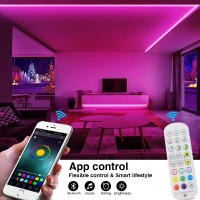 Iluminación Moderna de Tiras LED RGB GAHADA Sincronización de Música con Control Remoto - details 2