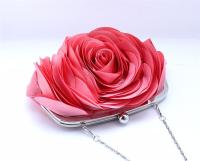 Bolso de mano de flores a la moda para mujer, cartera de mano para boda, bolso de mano para vestido de noche, Cartera de fiesta, bolso de hombro con cadena - details 1
