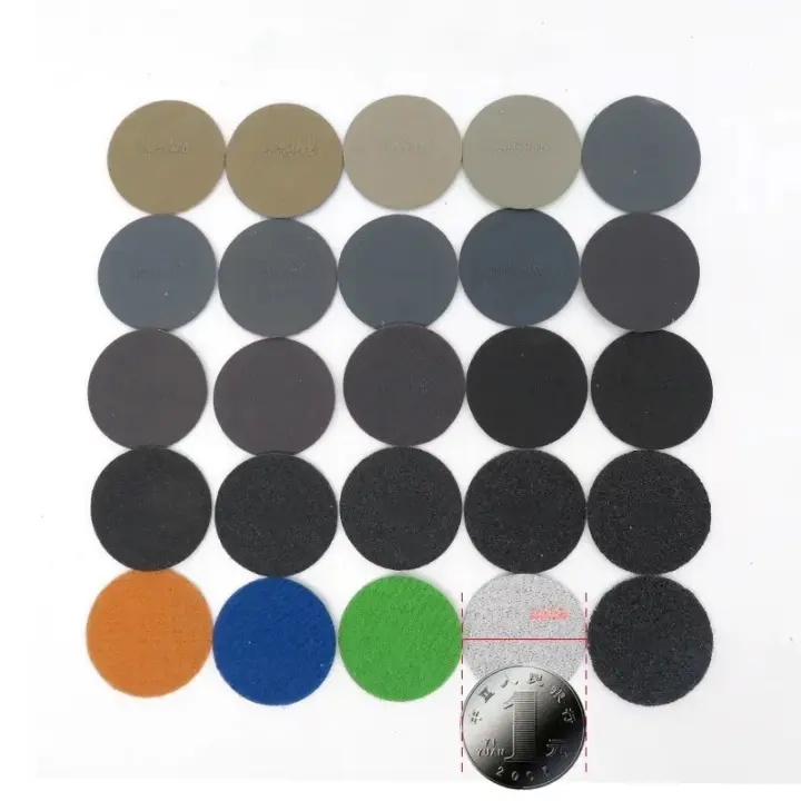 Discos De Arena De 1 Pulgada Con 101 Piezas Lijadora De Bucle Y Líquido Para Lijado Seco Y Húmedo Assorted 60-10000 Grados Con Bloque De Lijado Manual Para Pulido - 1