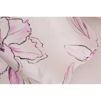 BUNO-blusa de satén para mujer, Tops con estampado Floral, cuello vuelto, camisa de una sola botonadura, camisas holgadas elegantes de manga larga a la moda - details 8