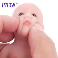 Muñeca de Bebé Renacida de Silicona 100% Realista IVITA 6.49 pulgadas, 123g - details 11