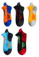 Professional Marathon Running Sock Men Women Sports Fitness Thickened Cushioned Short Tube Low Cut Boat Ankle Socks - details 2