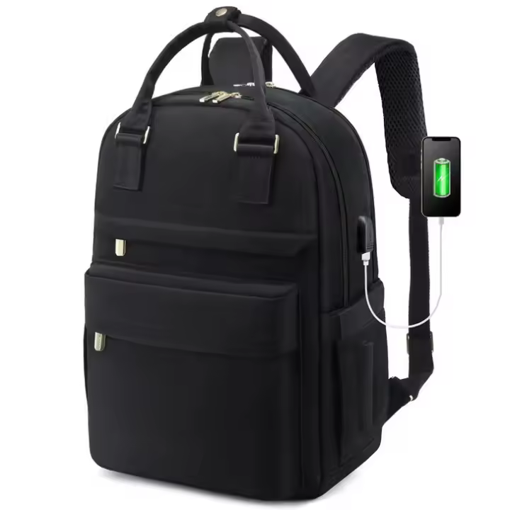 Nueva mochila para niñas, bolsa para portátil de gran capacidad a la moda, mochila de viaje portátil, mochila escolar - 1