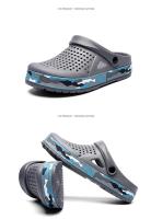 Zuecos de marca para hombre, sandalias informales ligeras y coloridas de EVA, zapatos de playa de verano, gran venta - details 28