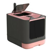 Caja de Arena para Gatos de Gran Capacidad Diseño Cerrado Desodorizado - details 13