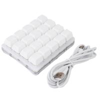 Miniteclado mecánico para juegos, dispositivo de atajo programable, ro personalizado, negro, 24 teclas, 2/5/9/16 teclas - details 14
