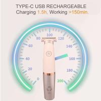 Afeitadora eléctrica portátil para mujer, recargable por USB, indolora, para piernas y axilas, afeitadora eléctrica para mujer. - details 21