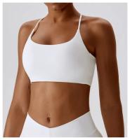 Sujetador Deportivo Sexy para Mujeres Top de Gimnasio Entrenamiento Correr Cruz Yoga Sujetador de Yoga Stretch Ropa Interior Fitness para Mujeres Material de Nylon Temporada Primavera/Verano - details 6