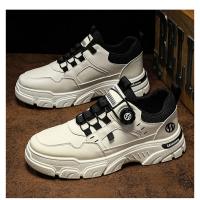 Zapatos informales de otoño para hombre, zapatillas de deporte de cuero para hombre, cómodos y suaves zapatos de tabla de Wark para hombre, zapatos de plataforma para hombre Кроссо ти... - details 18