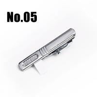 Nuevo Clips para corbata clásicos simples de 4cm, accesorios de Pin diario de Metal para hombre, regalo - details 7