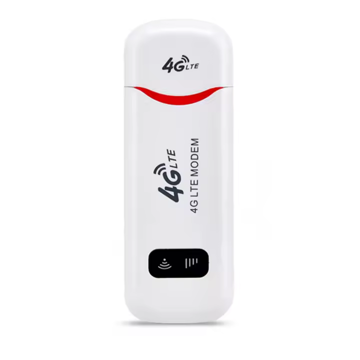 Enrutador Wifi 4G LTE USB portátil para coche, adaptador de red con ranura para tarjeta SIM, Dongle USB 4G, 150Mbps - 1