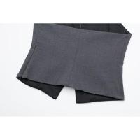 BUNO-Top con cuello Halter para mujer, camisetas sin mangas con espalda descubierta, camisetas sin mangas de satén Y2k con lazo, Top corto de playa para verano, moda informal en negro y blanco - details 8