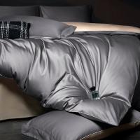 Sábana de Algodón Antibacteriano 5A Suave, Sólida, 1.5m, Ropa de Cama de Algodón Natural - details 7