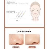 Ultrasonido Limpiador De Piel Espátula Vibración Rostro Eliminador De Quistes Facial Levantamiento Cuidado De La Piel Metal - details 13