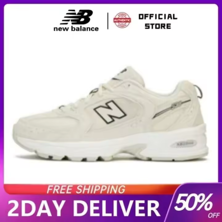 Leten 【100% Αuthentic】 530 Sh Beige Zapatos deportivos para hombre y mujer Zapatos de trabajo - 1