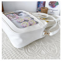 Bolso de bebé transparente suave para niña estudiante, bolso de hombro pequeño, bolso cuadrado, bolso de mensajero bidimensional - details 56