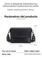Nuevo bolso bandolera de gran capacidad, bolso de hombro de moda para mujer. - details 1